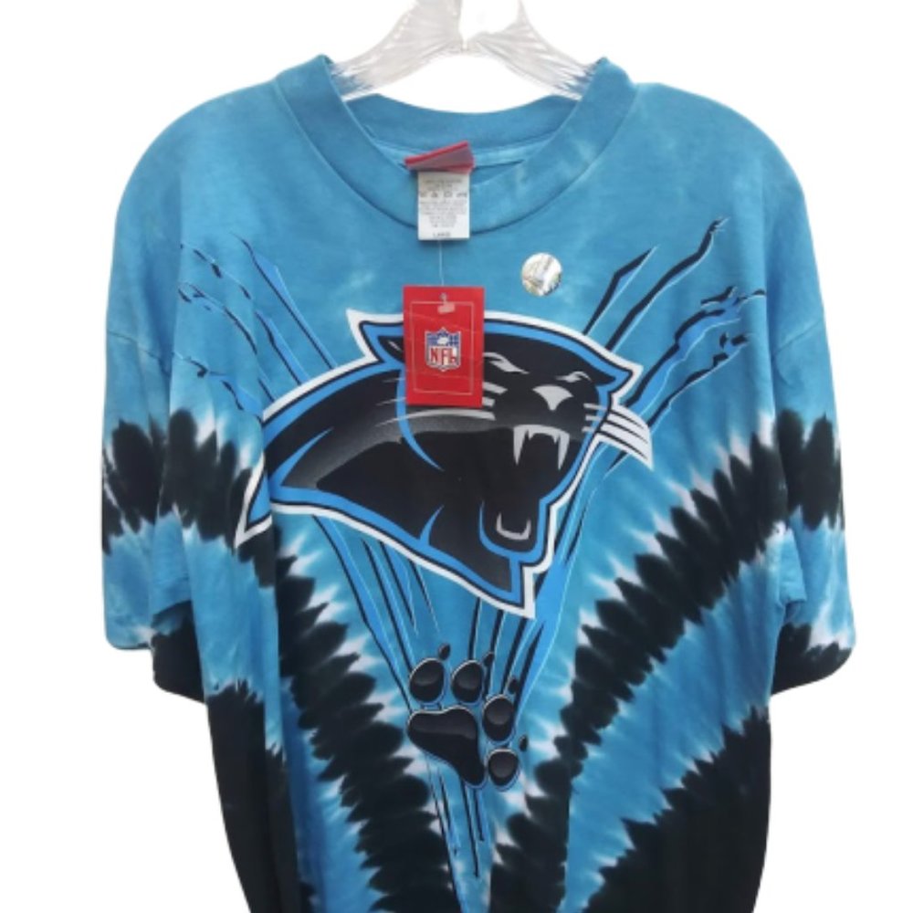 Brand New Vintage Carolina Panthers T Shirts Blue